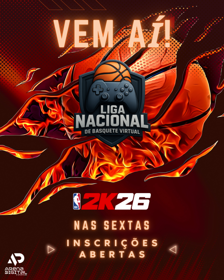ARREMESSO PARA A HISTÓRIA: LIGA NACIONAL DE BASQUETE VIRTUAL ABRE INSCRIÇÕES COM PREMIAÇÃO GARANTIDA!