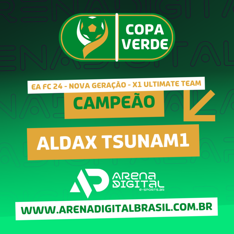 ALDAX Tsunam1: O Domínio Gamer na Copa Verde do EA FC 24 – Vitória que Resplandece em Macapá e Além!