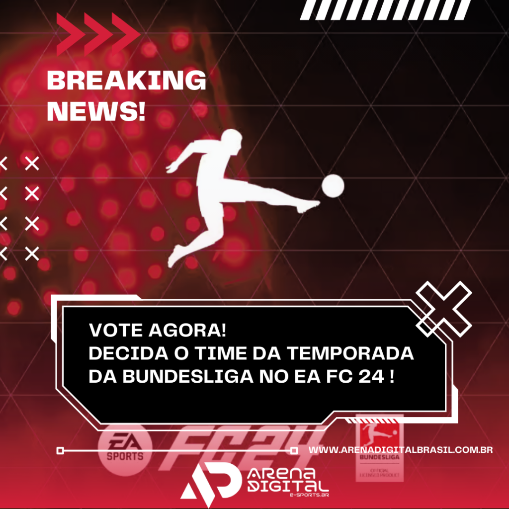 Vote Agora! Decida o Time da Temporada da Bundesliga no FIFA 24 da EA Sports!