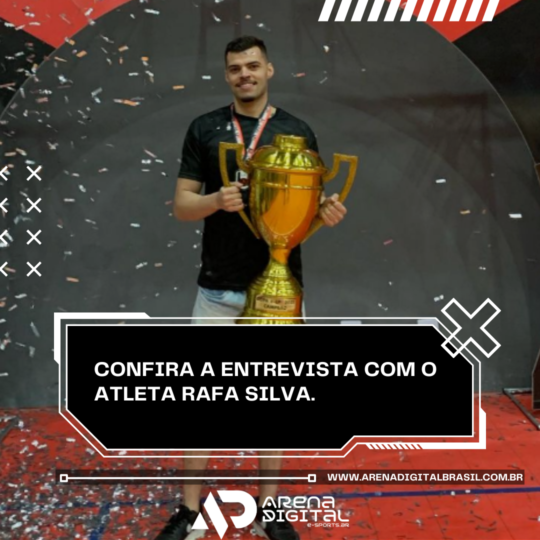 Confira a ENTREVISTA COM o atleta rafa silva