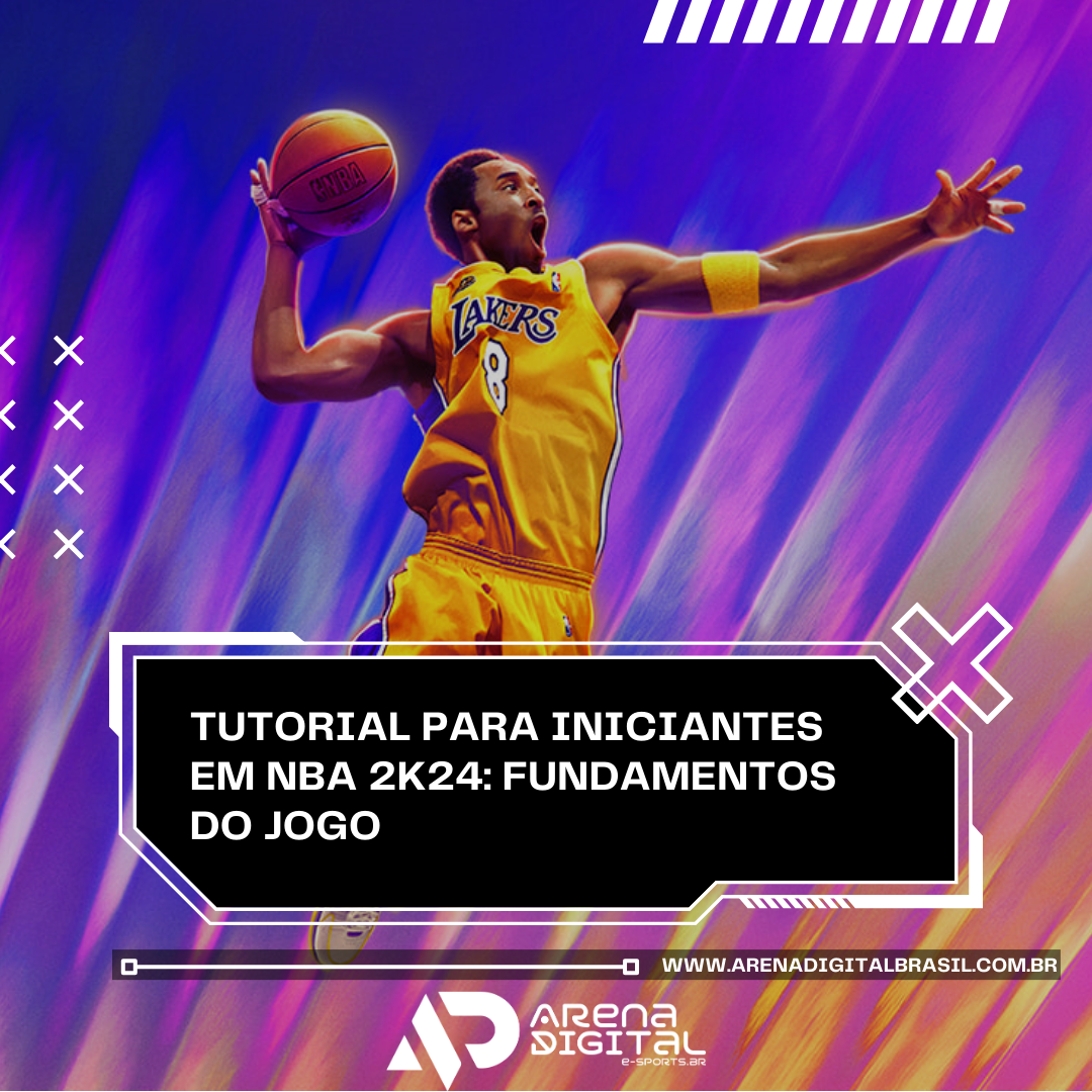 Tutorial para Iniciantes em NBA 2K24 Fundamentos do Jogo