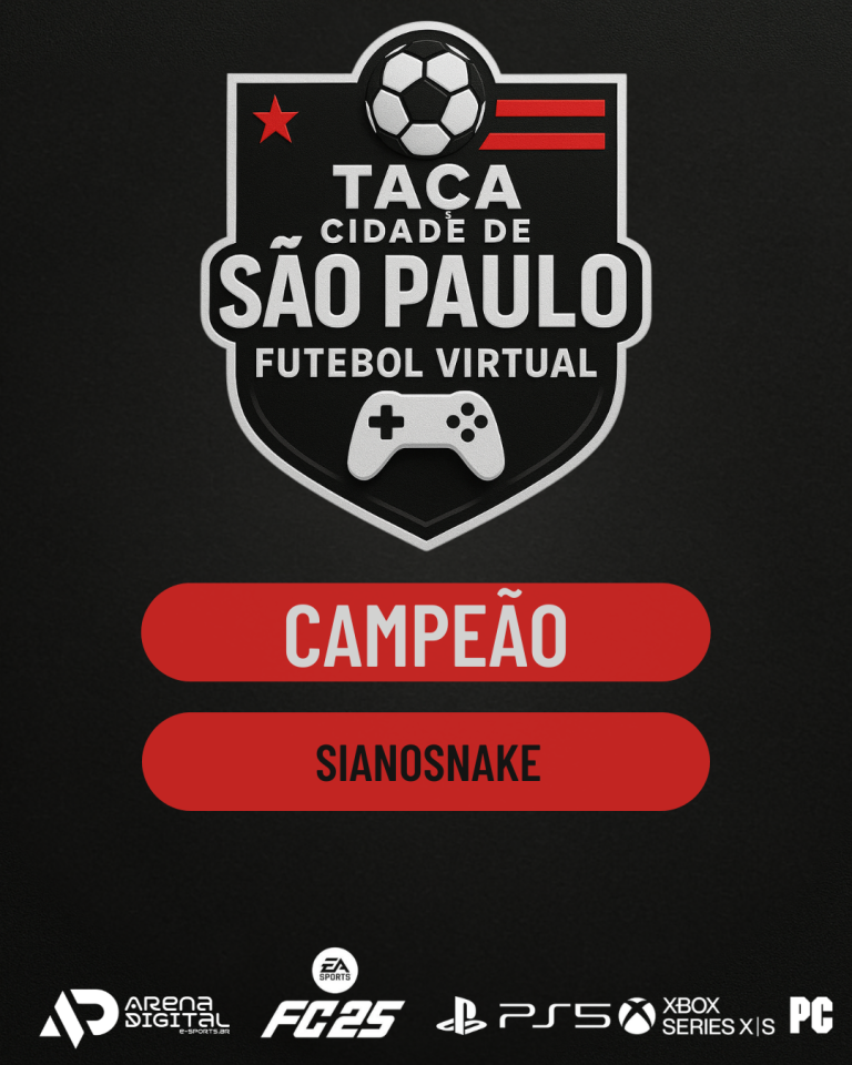 RODRIGO SIANO É O NOVO REI DO EA FC 25: VEJA COMO ELE CONQUISTOU A TAÇA CIDADE DE SÃO PAULO!