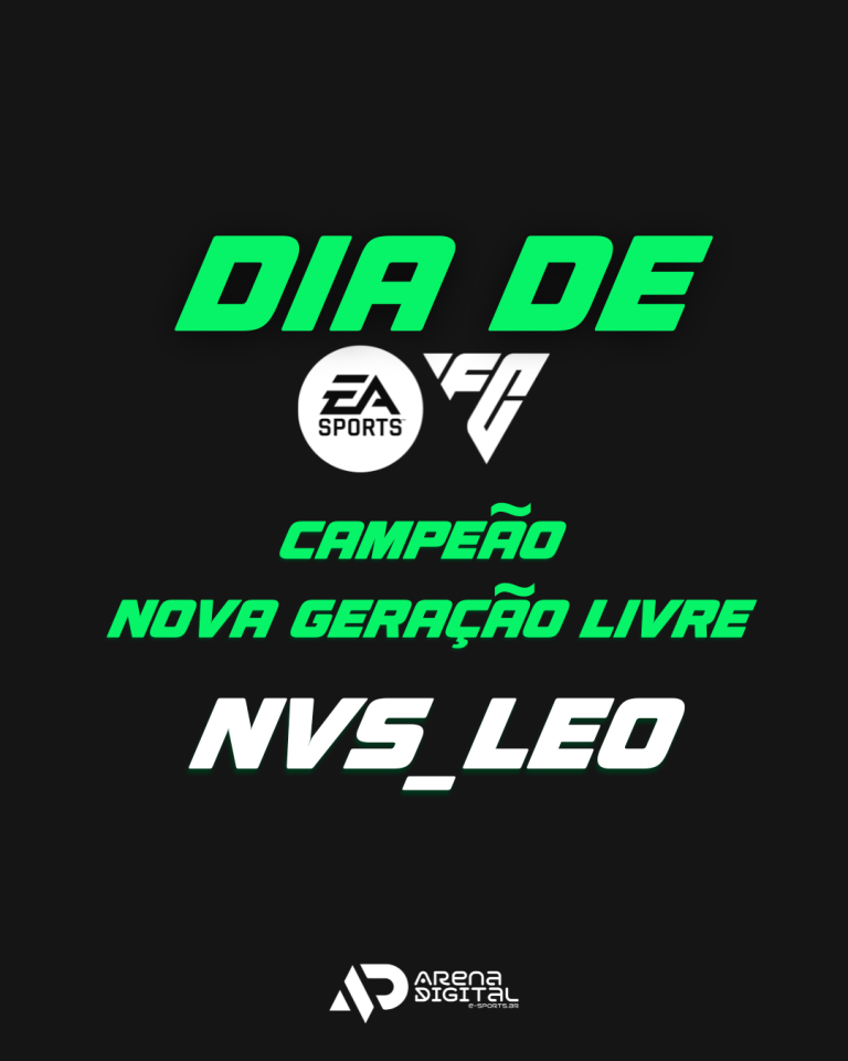 ELE MOSTROU QUE VEIO PARA DOMINAR! @LEOAZVDOO É COROADO CAMPEÃO DO DIA DE EA FC NOVA GERAÇÃO!