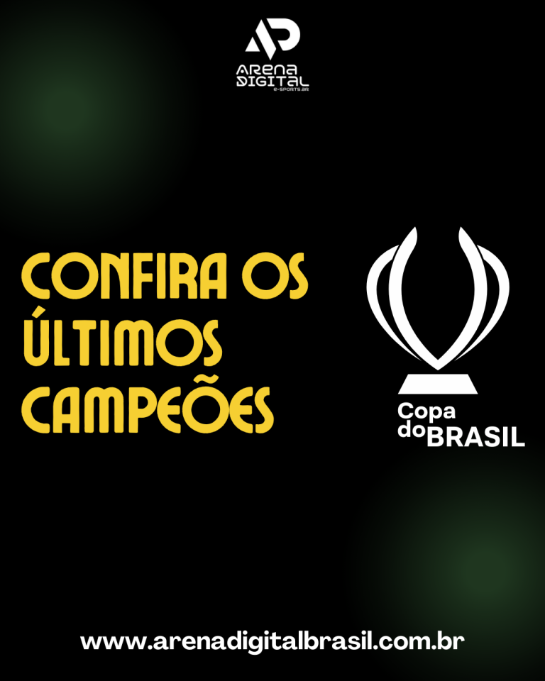 LENDAS NACIONAIS: OS ÚLTIMOS CAMPEÕES DA COPA DO BRASIL DE FUTEBOL VIRTUAL QUE DOMINARAM O CENÁRIO COMPETITIVO!