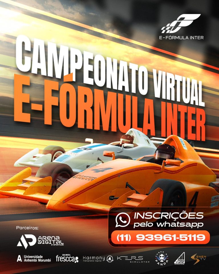 ADRENALINA PURA: INSCRIÇÕES ABERTAS PARA O PRIMEIRO CAMPEONATO eFORMULA INTER NO AUTOMOBILISTA 2!