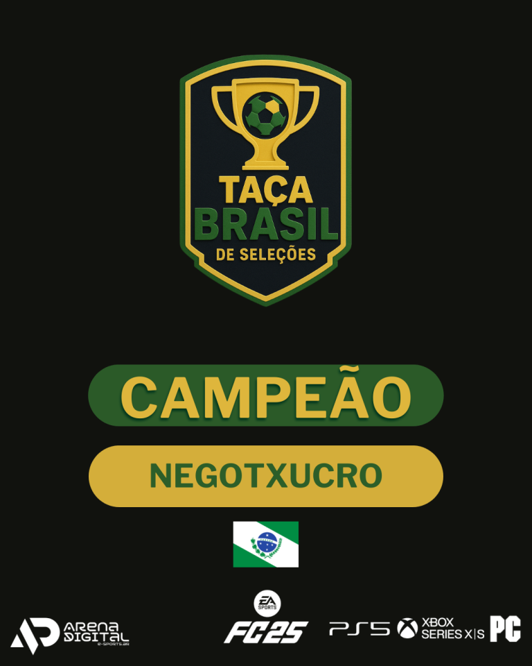DOMÍNIO DAS GERAÇÕES: PARANÁ E CEARÁ COROAM CAMPEÕES NA TAÇA BRASIL DE SELEÇÕES DO EA FC 25!