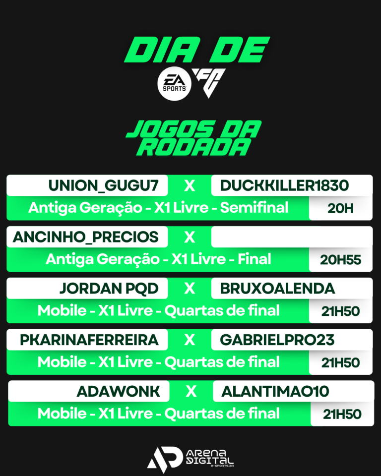 EXPLOSÃO DE TALENTOS: DIA DE EA FC PROMETE NOITE DE PURA COMPETIÇÃO E REVELAÇÃO DE NOVOS CRAQUES!