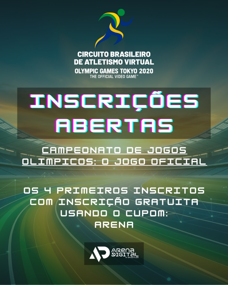 AS INSCRIÇÕES ESTÃO ABERTAS: SEU CONTROLE PODE TE LEVAR AO PODIUM DO PRIMEIRO CIRCUITO NACIONAL DE ATLETISMO VIRTUAL!