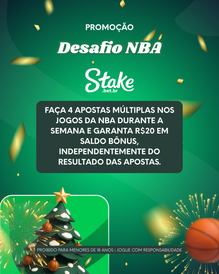 R$20 GRÁTIS NA NBA? A STAKE TÁ DISTRIBUINDO DINHEIRO E VOCÊ NÃO PODE FICAR DE FORA DESSA!