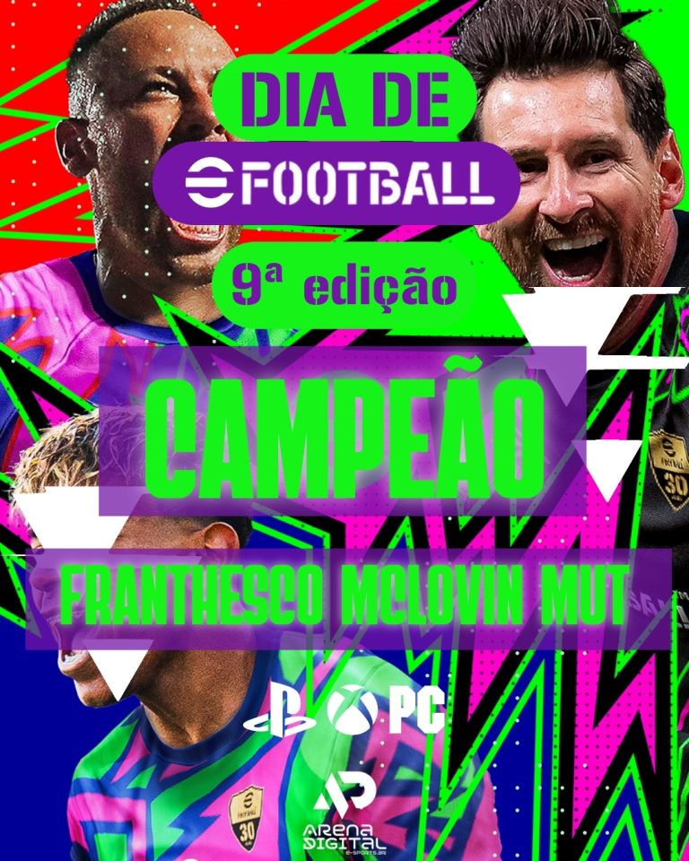 A COROA TEM DONO! CONHEÇA O GRANDE CAMPEÃO DA 9ª EDIÇÃO DO DIA DE EFOOTBALL!