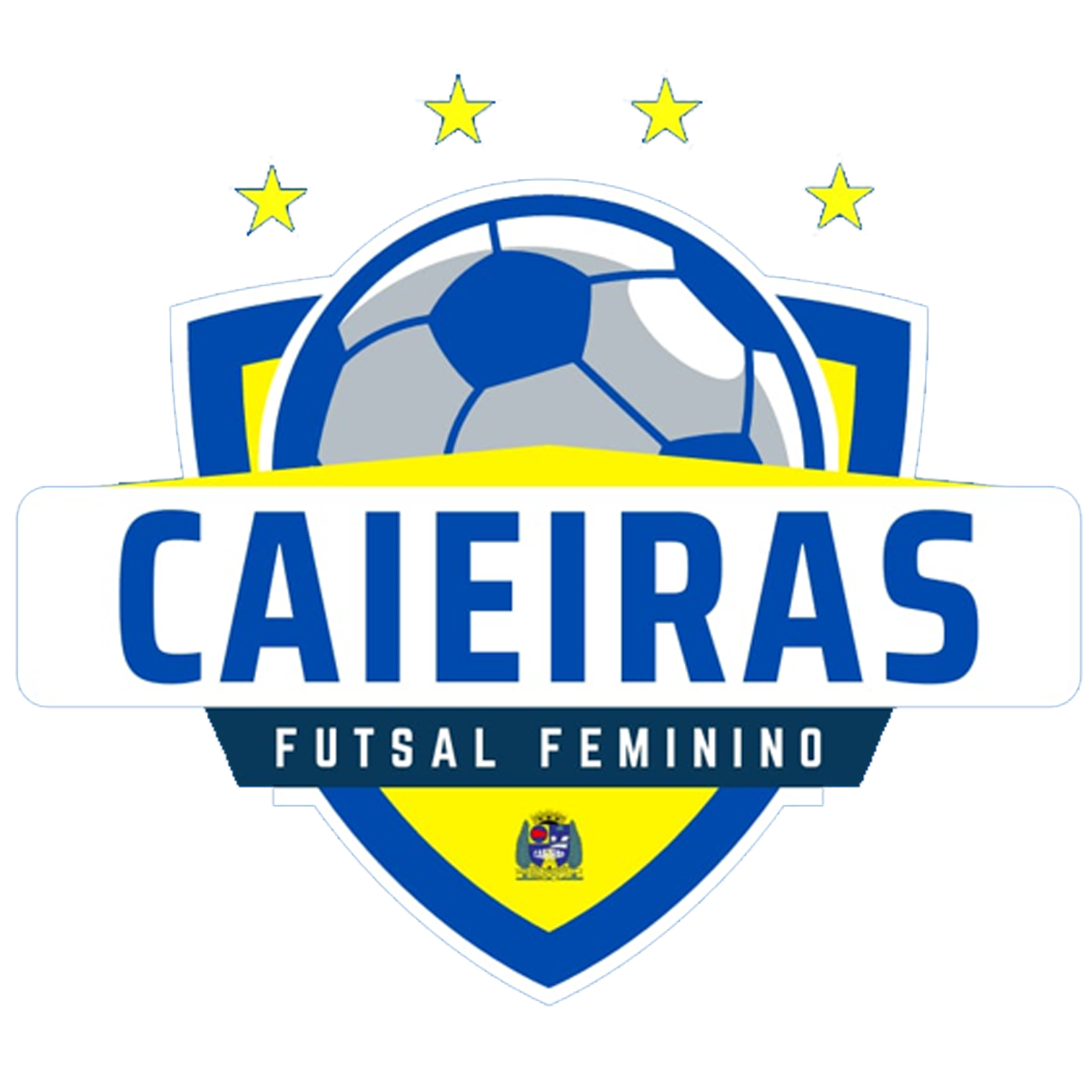 Escudo Caieiras Futsal Feminino